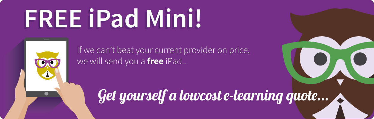 Free iPad On Your E-Learning Quote