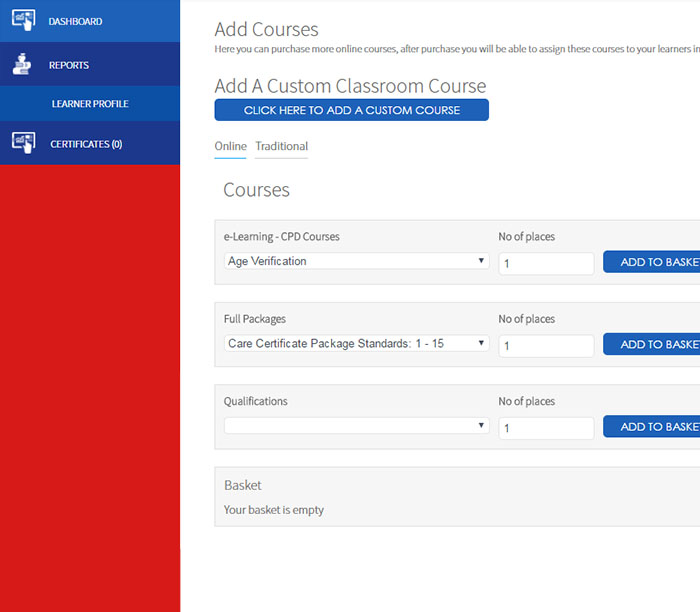 Adding New Courses